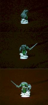 Space Marine Imperial Fists Captain by Kwynt