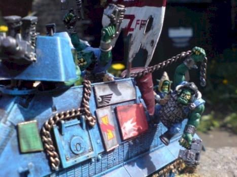 Ork Super Heavy / Battle Wagon #1 by keninyorks