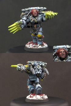 Space Wolves Captain by Darkezekiel