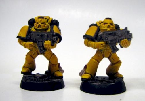 Imperial Fists - Tactical Marine by bobsacks