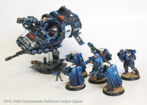 Necromunda - Adeptus Arbite - Enforcers by TOkLungu