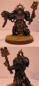 DA Chaplin - space marine by MitchellHucker