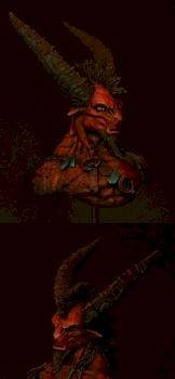 Capricorn Bust - dark version by HonourGuard