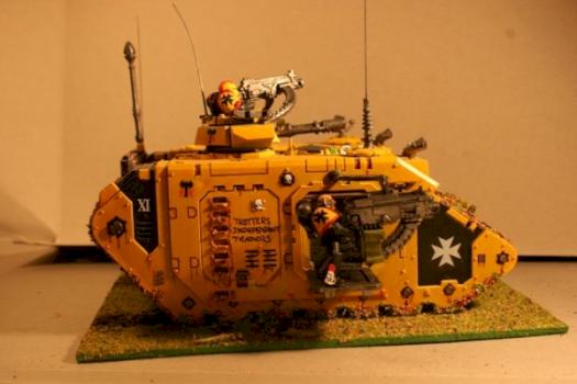 Rogue Trader Trotter's Land Raider by keninyorks