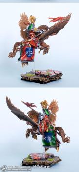 Bretonnian Pegasus knight by Lemartes