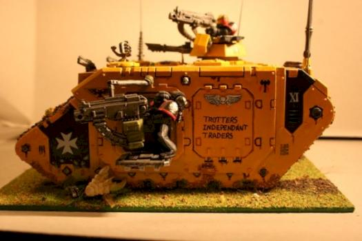 Rogue Trader Trotter's Land Raider by keninyorks