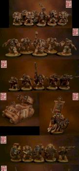 space marines army by caiman