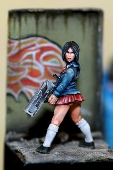 PAINTBALL figurine hasslefree by halfbond