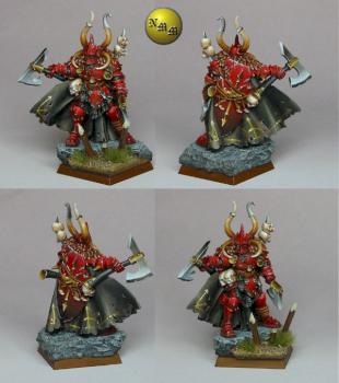 Gamesday miniature 2009 Chaos Lord by nels0nmac