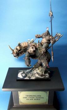 Ogre Thunderlord - Painted Mini (Montage to follow) by thistledoo minis