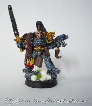 Space Wolves Ragnar Blackmane by Zuzu