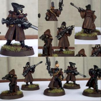 My finished rangers by Pedda