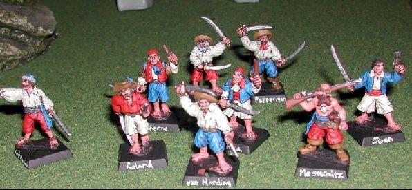 Foundry Pirates - My Mordheim Warband by Panamon
