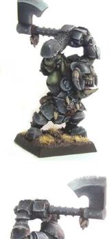 Ltd Black Orc Warboss by weina