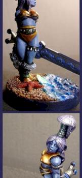 Nemain Swordmaiden (Suli Keir - Half Sea Elf) by Jubilee