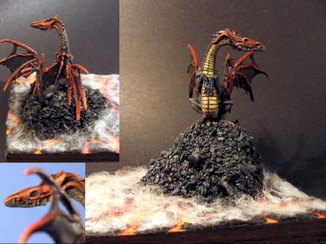 Young Fire Dragon by Morgan