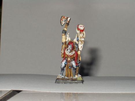 Beastman Shaman ( front ) by Kurvrath