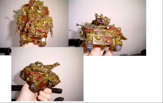 Nurgle Predator by GrandMasterDoom