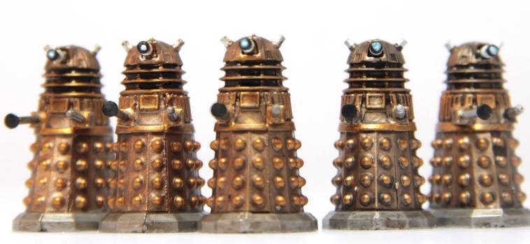 Time war Daleks by Darren Bellerby