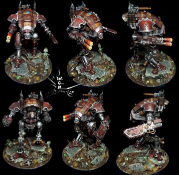 Forgebane - Armiger Warglaive Warhammer 40K by CroWarGamePainting