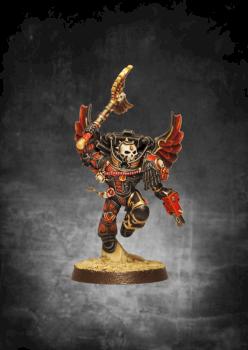 Blood Angels Chaplain by Wickedwrath