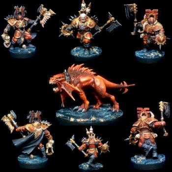 Warhammer Underworlds: Shadespire Magore's Fiends by vermin`
