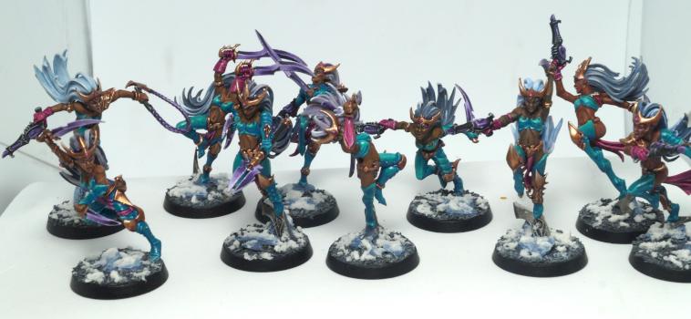 Eldar Banshees by ghostd