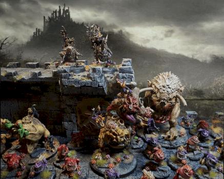 Moonclan monstrous squig herd by Maho