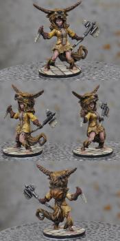 Zombicide Black Plague Kaila by Justin Lilo