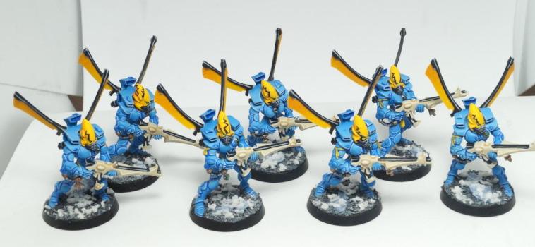 Eldar Eldritch Skyreaver corsairs by ghostd