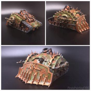 Warhammer Death Guard Plague Burst Craler by PiratePaintingFXBG