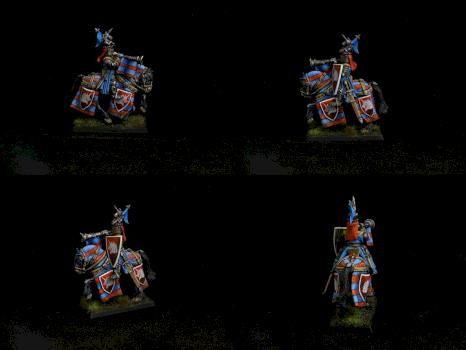 Bretonnian Knight Musician by Eclipseddstny