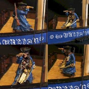 28mm Pirate/Privateer Captain by DanMartin
