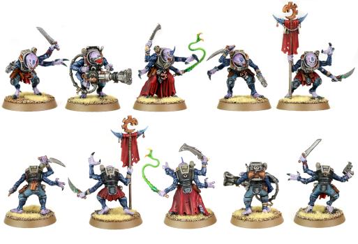 GENESTEALER CULTS ACOLYTE HYBRIDS by Kronid