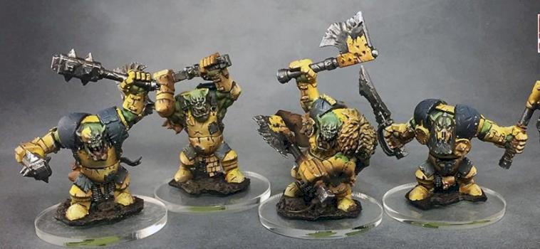 Warhammer Underworlds: Shadespire – Boyz d'Ironskull by caiman