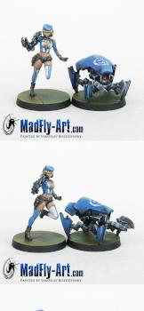 Tech Bee & Crabbot Ancillary Remote Unit by MadFlyArtStudio