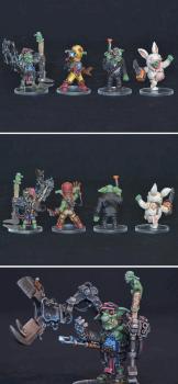 Gob'z'Heroes (Gob'Meka, Tazzer'Gob, Gob'Inator, Gob'Rabbit) by Shi Vral