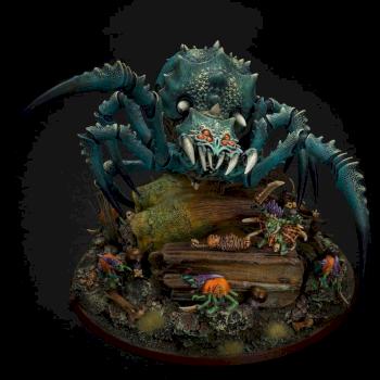 Arachnarok Spider Spidergrot Shaman by hustleblad