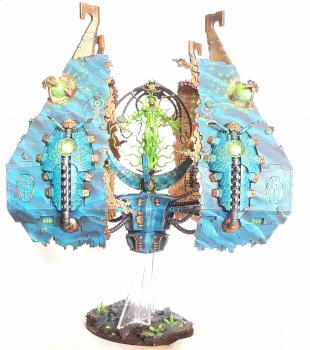 Necron Tesseract Vault by valamar
