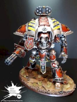 Imperial Knight of House Raven by Kova