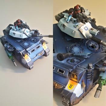 Ultramarines Predator tank by George1