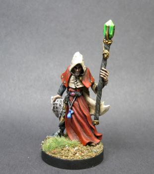 Title: 03381: Satheras, Elf Warlock by mikecarrero