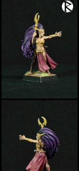 Dark Elf Sorceress by Resurrection
