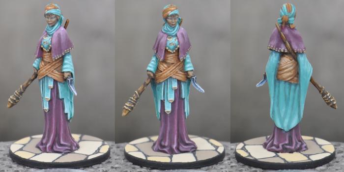 Zombicide Black Plague Antha by Justin Lilo