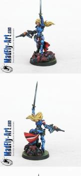 Jeanne D´Arc (Multi Rifle) by MadFlyArtStudio