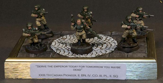 cadian shock troops by Reaperfcrew