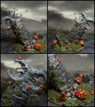 Nigh Goblin (Moonclan) crooked moon idol by Maho