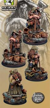 Barburkir von Kiloff Dwarf 54mm by Scibor
