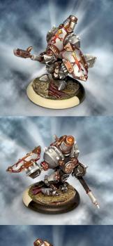 Warmachine Protectorate of Menoth Revenger Warjack by arogers907