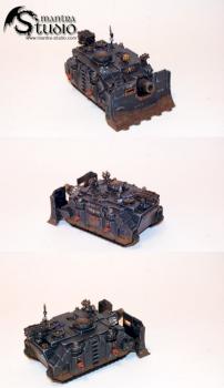 Chaos Space Marines Vindicator by Bartolomeus